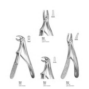 D007 Dental extracting forceps for children upper premolars upper incisors upper roots