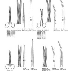 G030 Surgical Scissors Cooper Standard