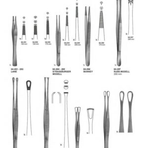 G064 Tissue Forceps Lung Dissecting Forceps Lane Strassburger Bonney Russ Odell Tuttle Nelson Duval Denis Browne