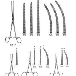 G082 Haemostatic Forceps Pean Kocher Rochester Ochsner