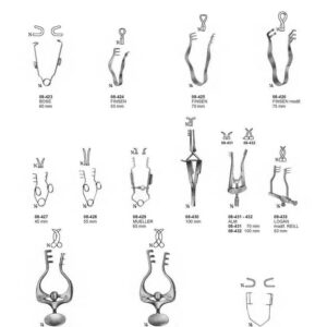 G146 Self Retaining Retractors Bose Finsen Mueller Alm Logan Jansen Barraqer