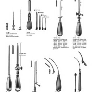 G203 Trocars Klima Rosegger Universal Trocar Inside Dime Outside Dime Piere Coakley