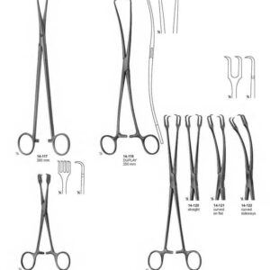 G223 Uterine Tenaculum Forceps Duplay Lahey Schroder