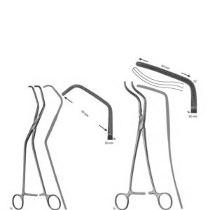 G276 Vena Cava Clamps Ochsner De Bakey