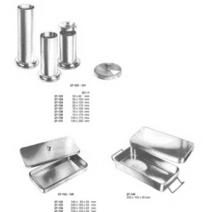 G414 hospital Wares Jar Tray Box